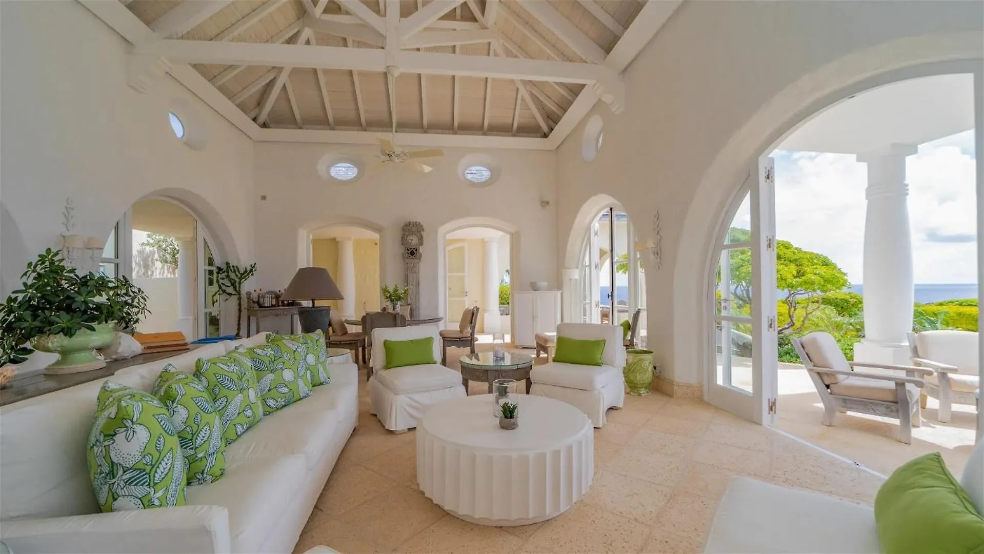 Bright Villa With View Of Sparkling Ocean Marigot سانت بارتيليمي